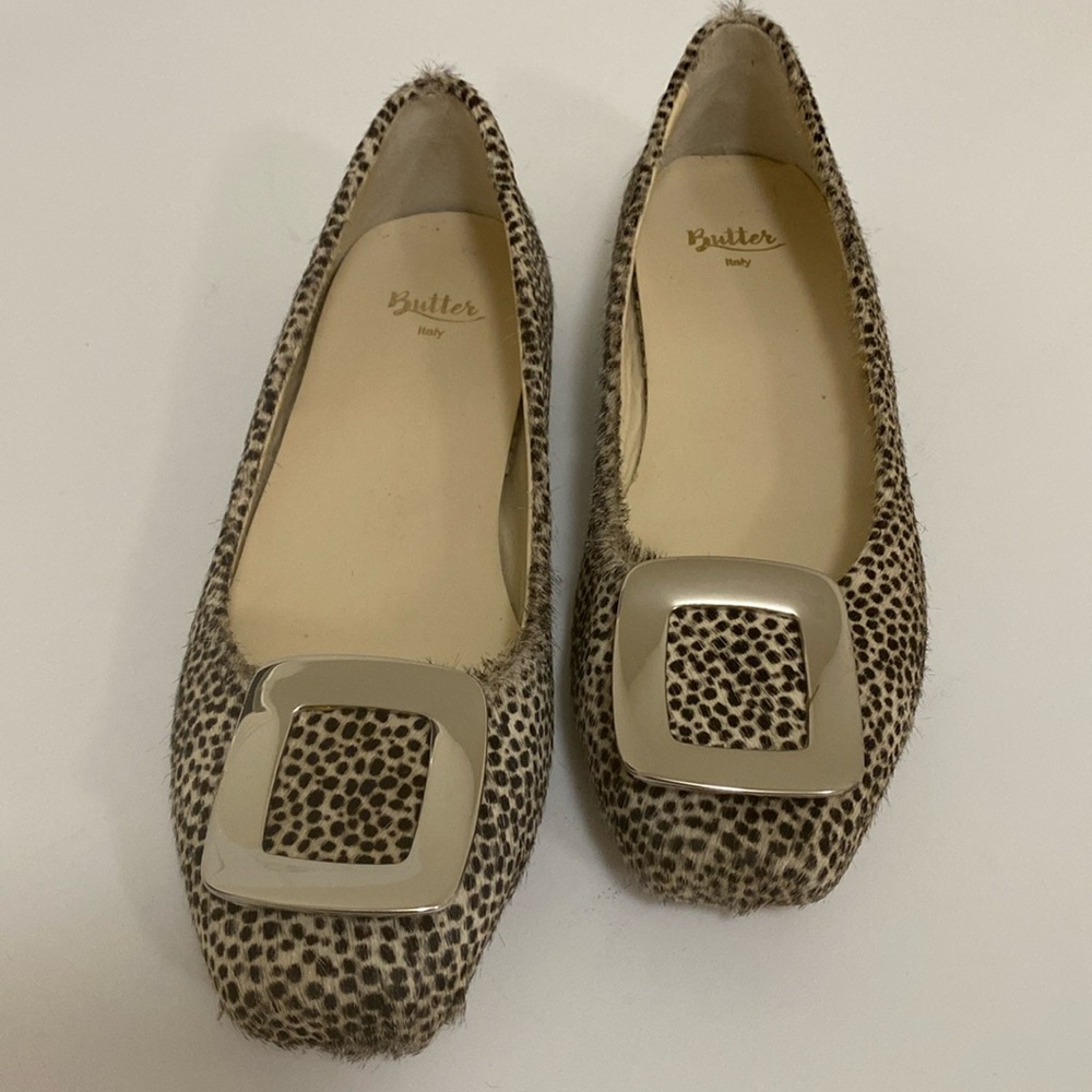 Butter Italian flat shoe